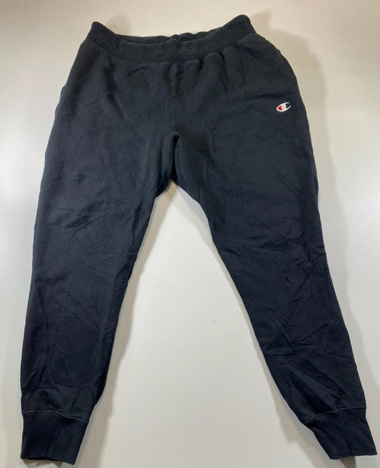 Champion Black Jogger Sweatpants L