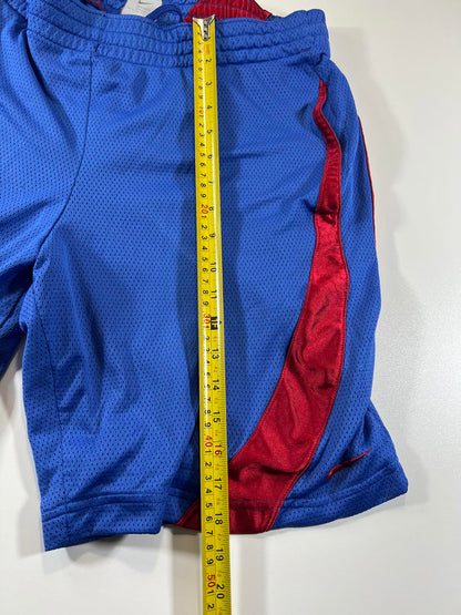 Nike Blue and Red Athletic Basketball Shorts