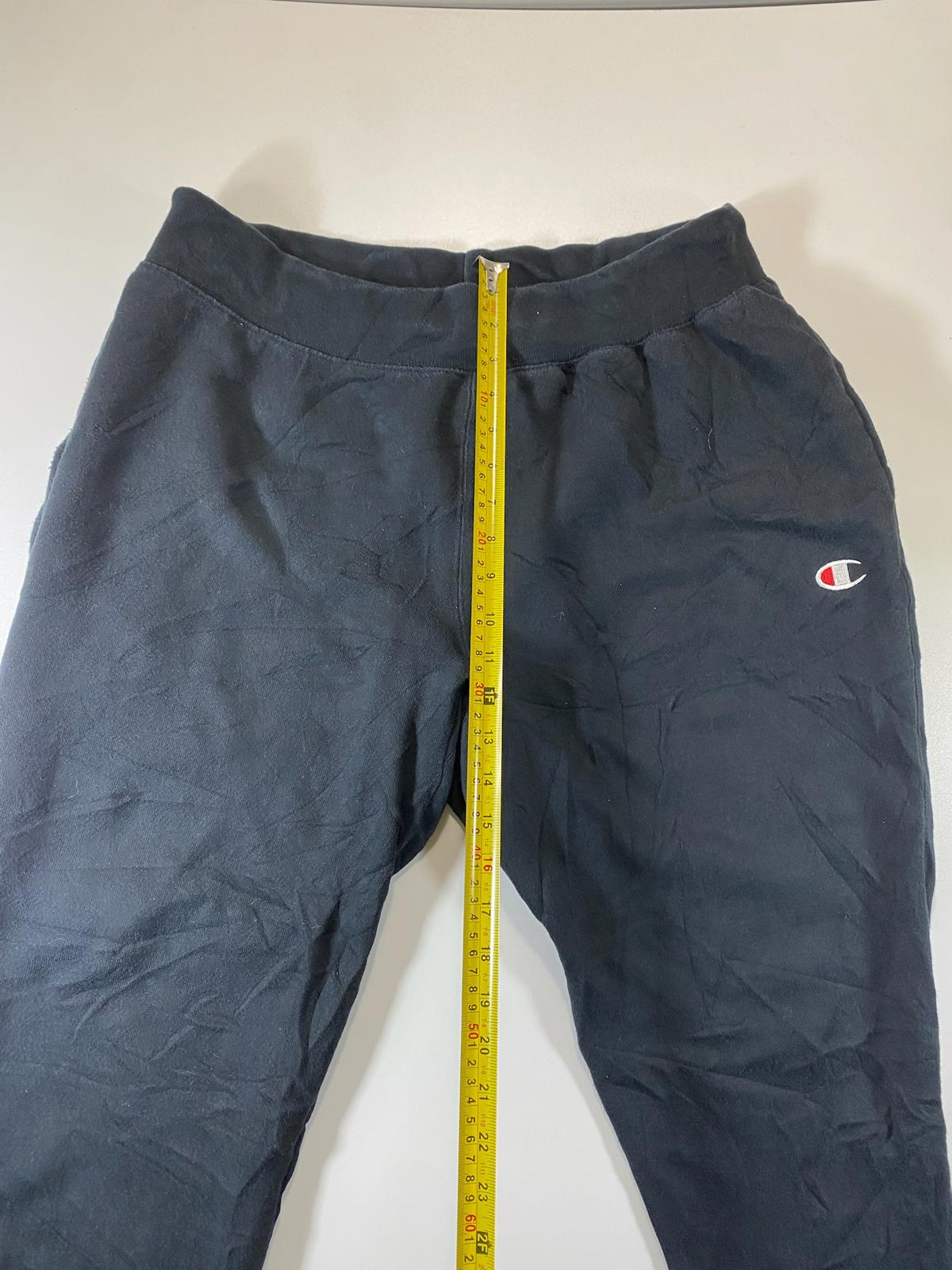 Champion Black Jogger Sweatpants L