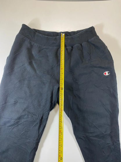 Champion Black Jogger Sweatpants L