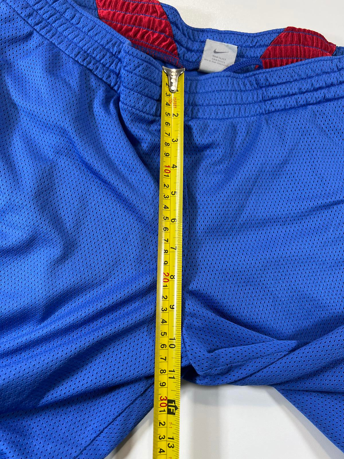 Nike Blue and Red Athletic Basketball Shorts