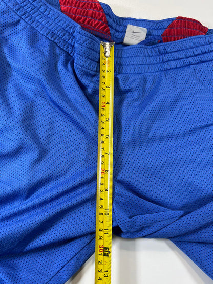 Nike Blue and Red Athletic Basketball Shorts