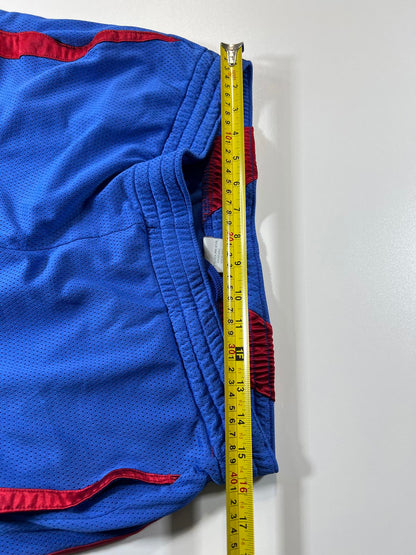 Nike Blue and Red Athletic Basketball Shorts