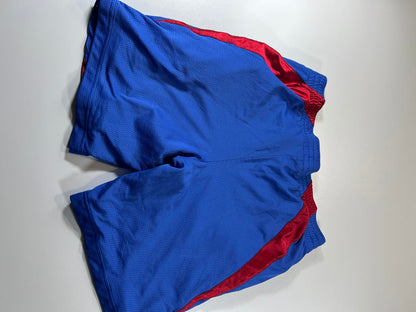 Nike Blue and Red Athletic Basketball Shorts