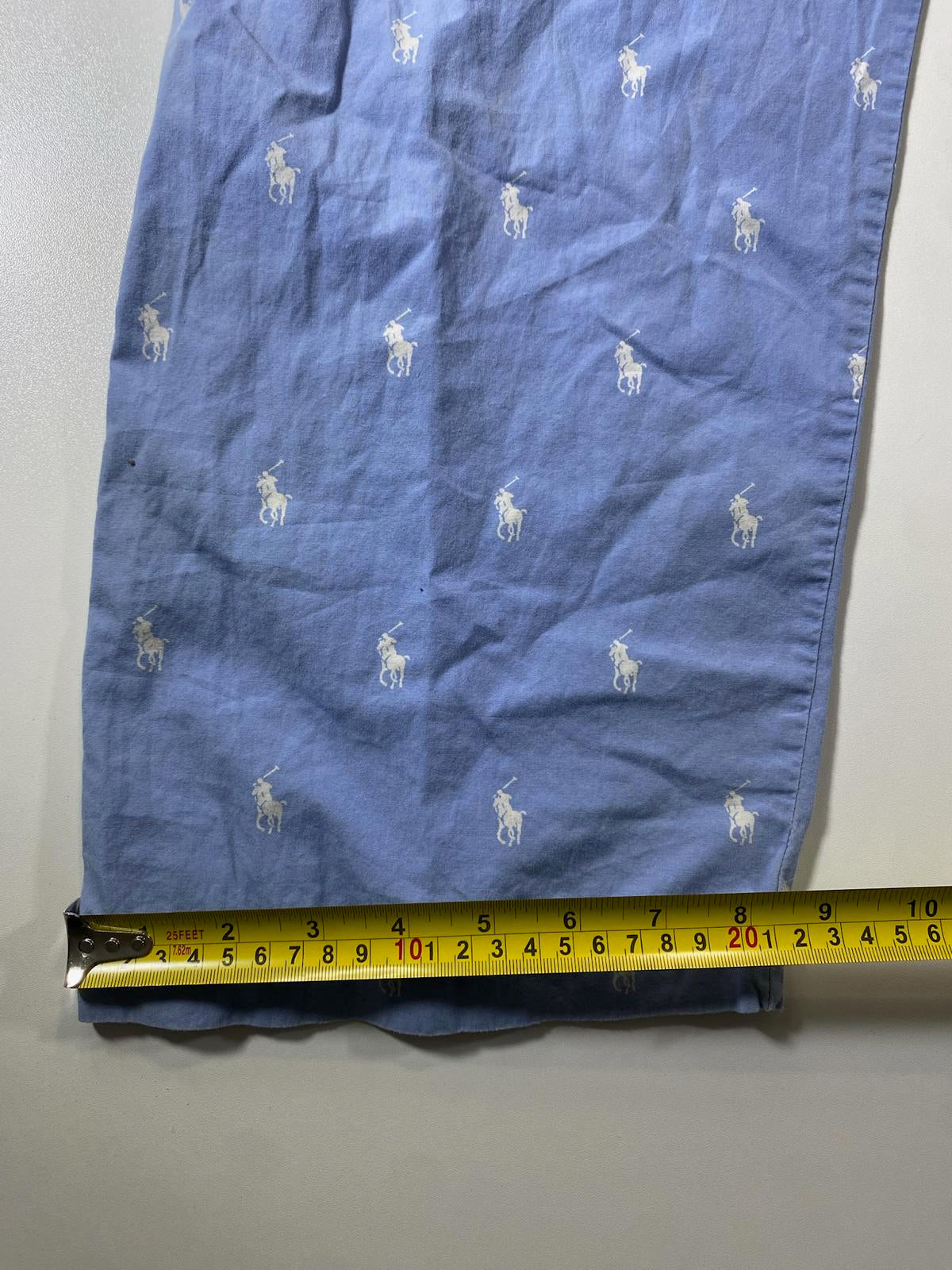 Polo Ralph Lauren Blue Cotton Pajama Pants L