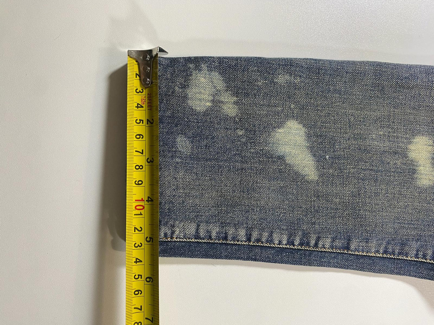 Diesel Distressed and Bleached Skinny Jeans