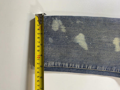 Diesel Distressed and Bleached Skinny Jeans