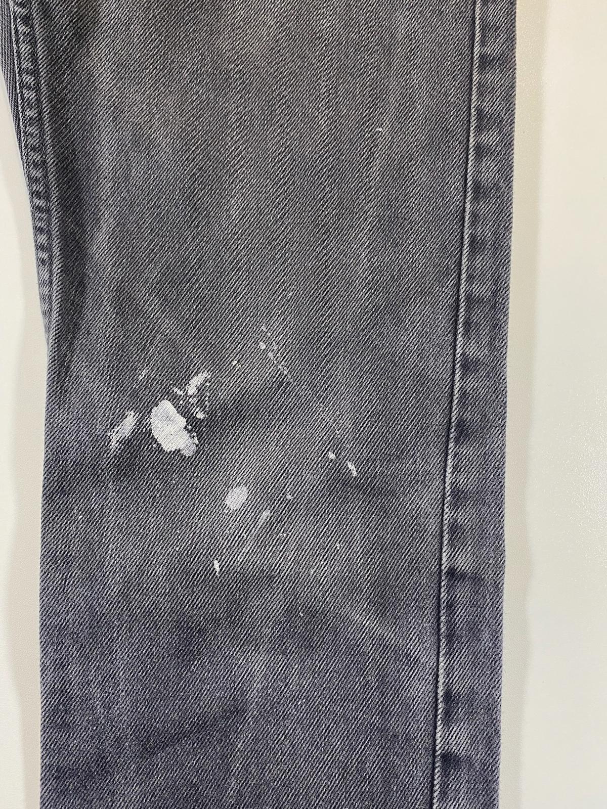 Kenzo H&M Black Denim Jeans with Distressed Details