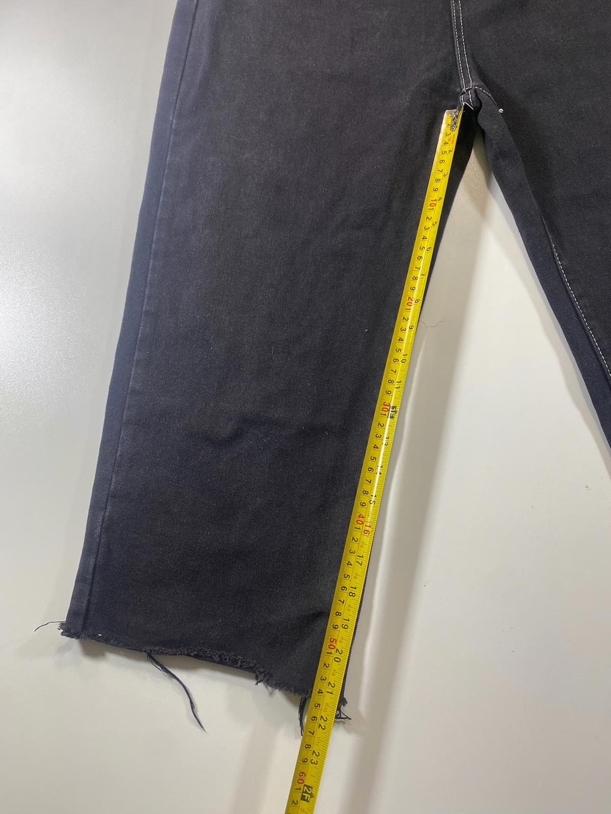 Vintage JNCO Black Wide Leg Denim Jeans 32