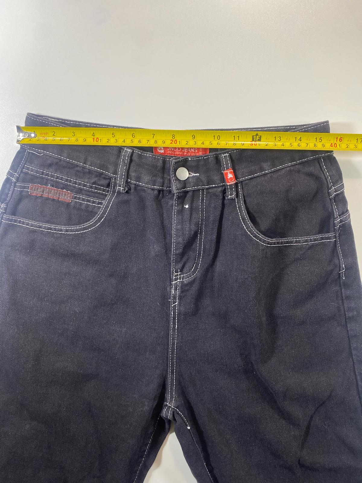 Vintage JNCO Black Wide Leg Denim Jeans 32