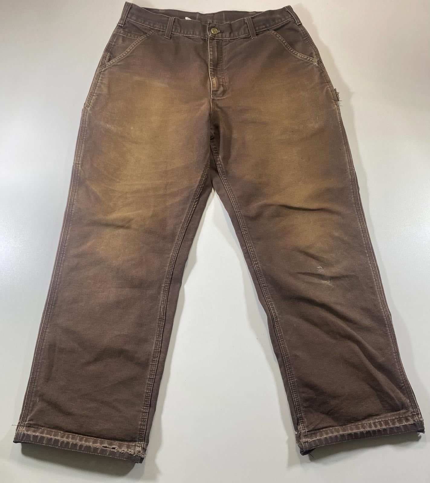 Vintage Brown Carhartt Workwear Pants 34