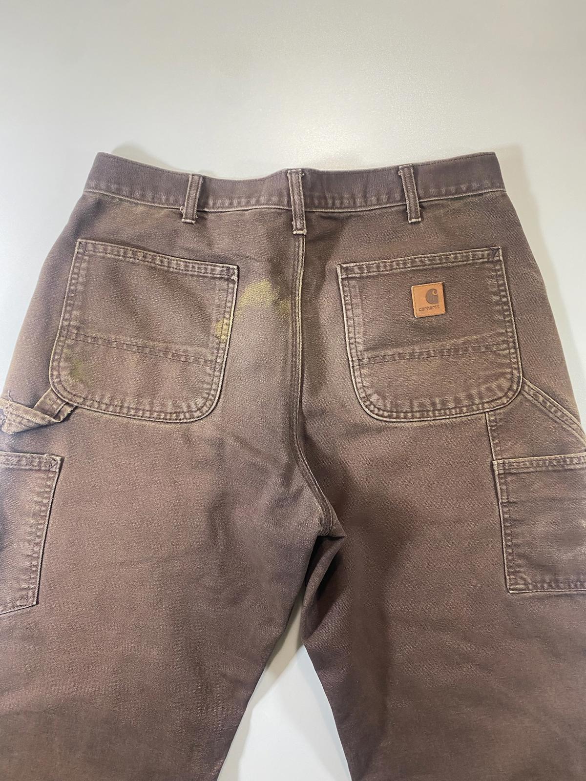 Vintage Brown Carhartt Workwear Pants 34