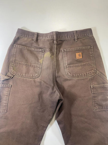 Vintage Brown Carhartt Workwear Pants 34