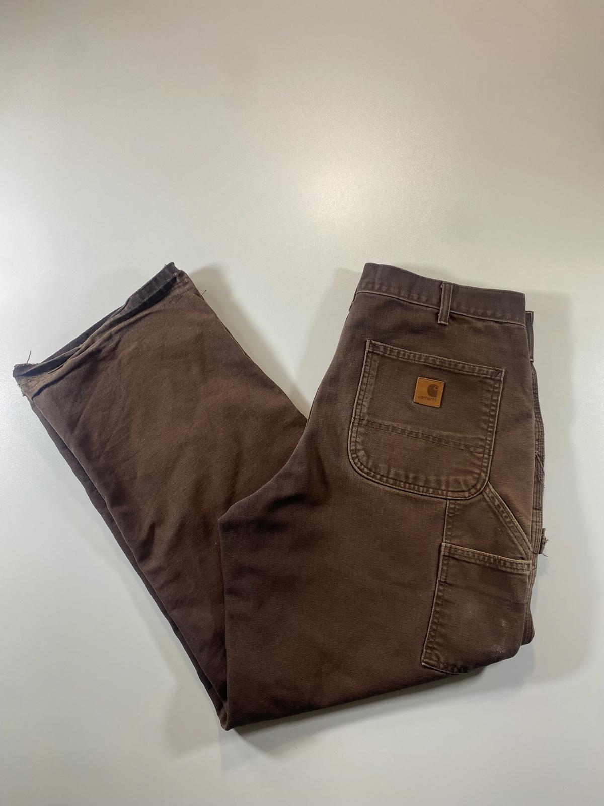 Vintage Brown Carhartt Workwear Pants 34