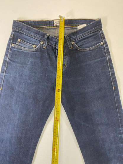 Vintage Naked and Famous blue denim 30