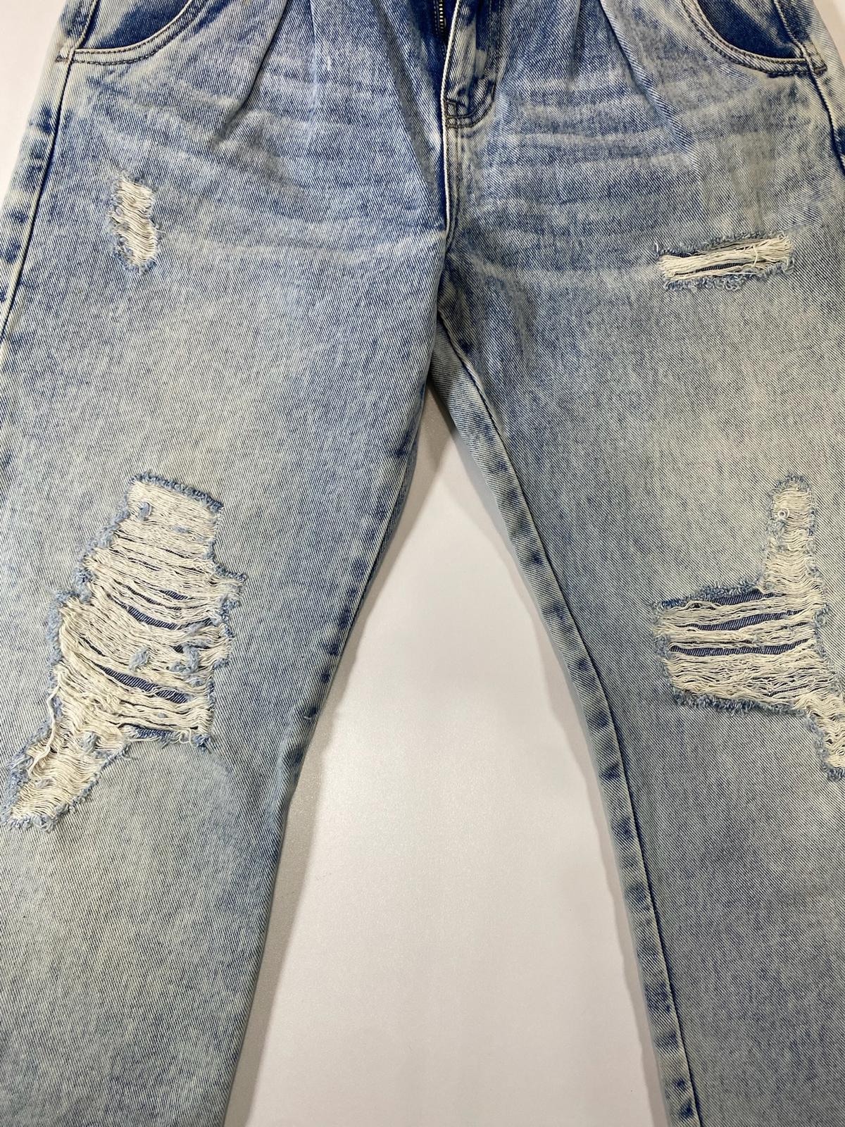 Vintage Marithe Francois Gibaud light Blue Denim 5