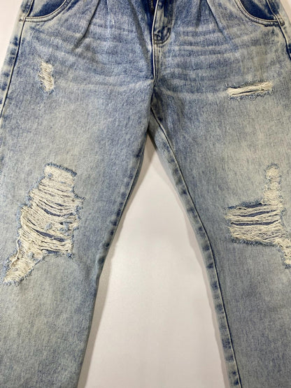 Vintage Marithe Francois Gibaud light Blue Denim 5