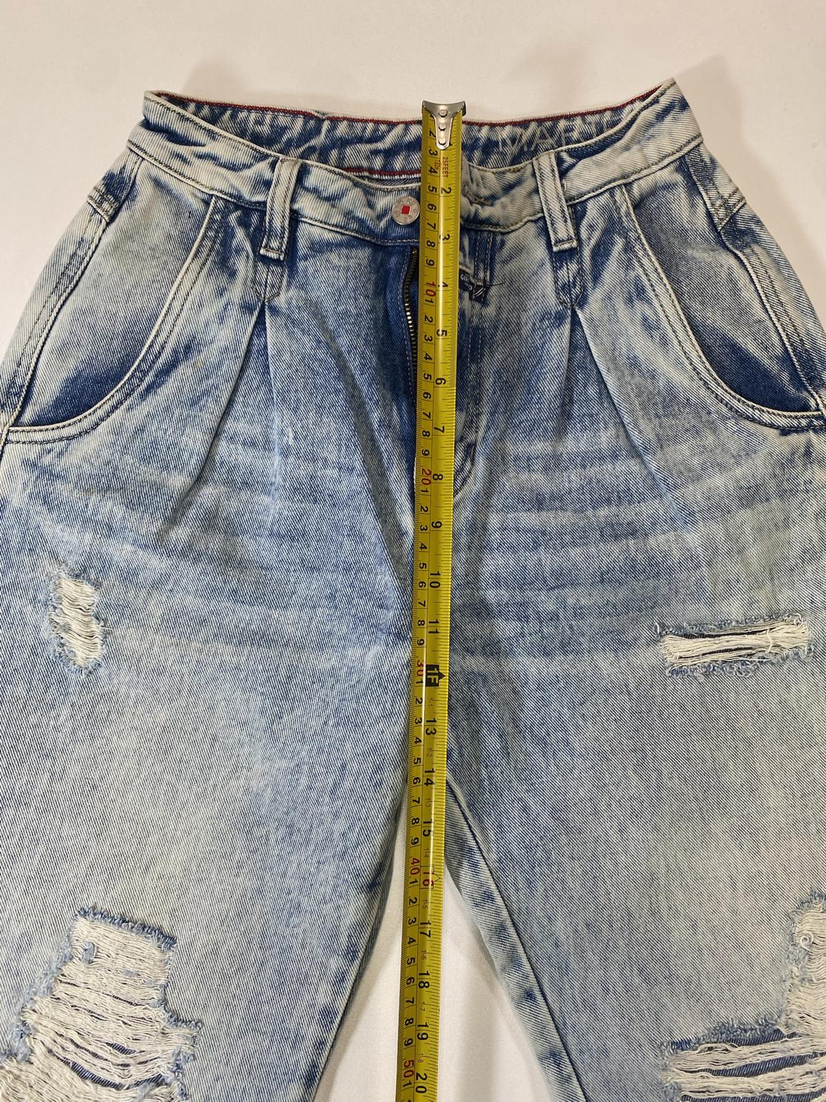 Vintage Marithe Francois Gibaud light Blue Denim 5