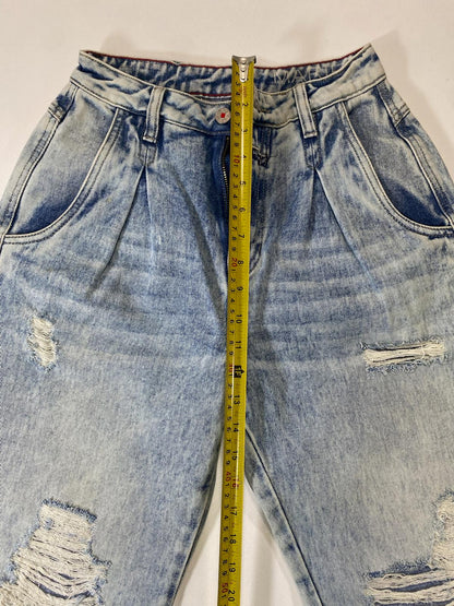 Vintage Marithe Francois Gibaud light Blue Denim 5