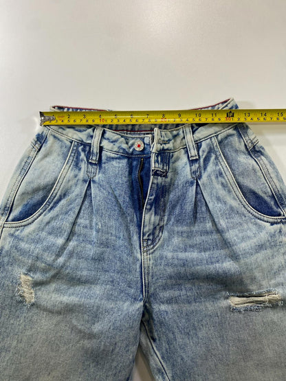 Vintage Marithe Francois Gibaud light Blue Denim 5