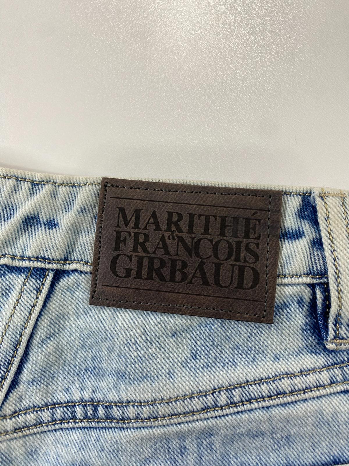 Vintage Marithe Francois Gibaud light Blue Denim 5