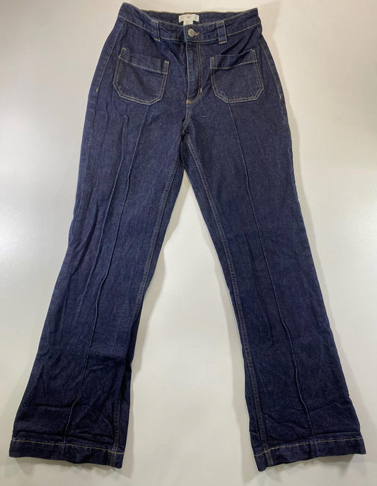 H&M Dark Blue Denim Jeans with Front Pockets 8