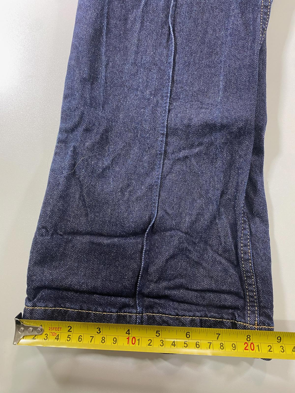 H&M Dark Blue Denim Jeans with Front Pockets 8