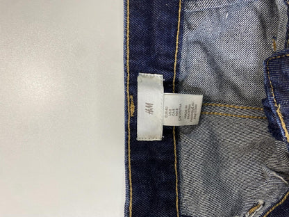 H&M Dark Blue Denim Jeans with Front Pockets 8