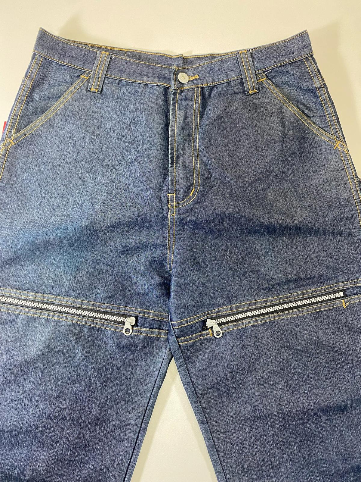 Vintage your body Men's Denim wide body cargo style pants