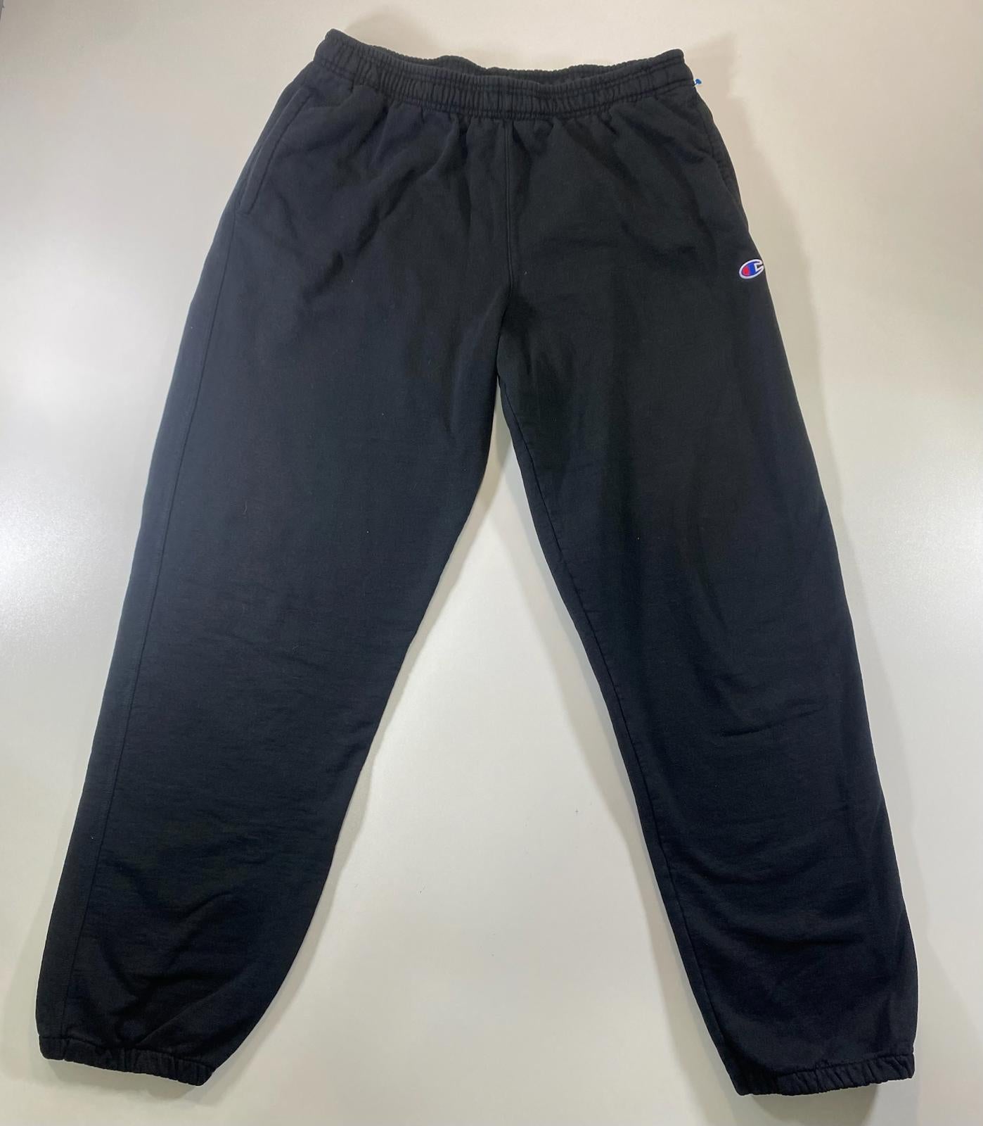 Champion Black Elastic Waist Sweatpants