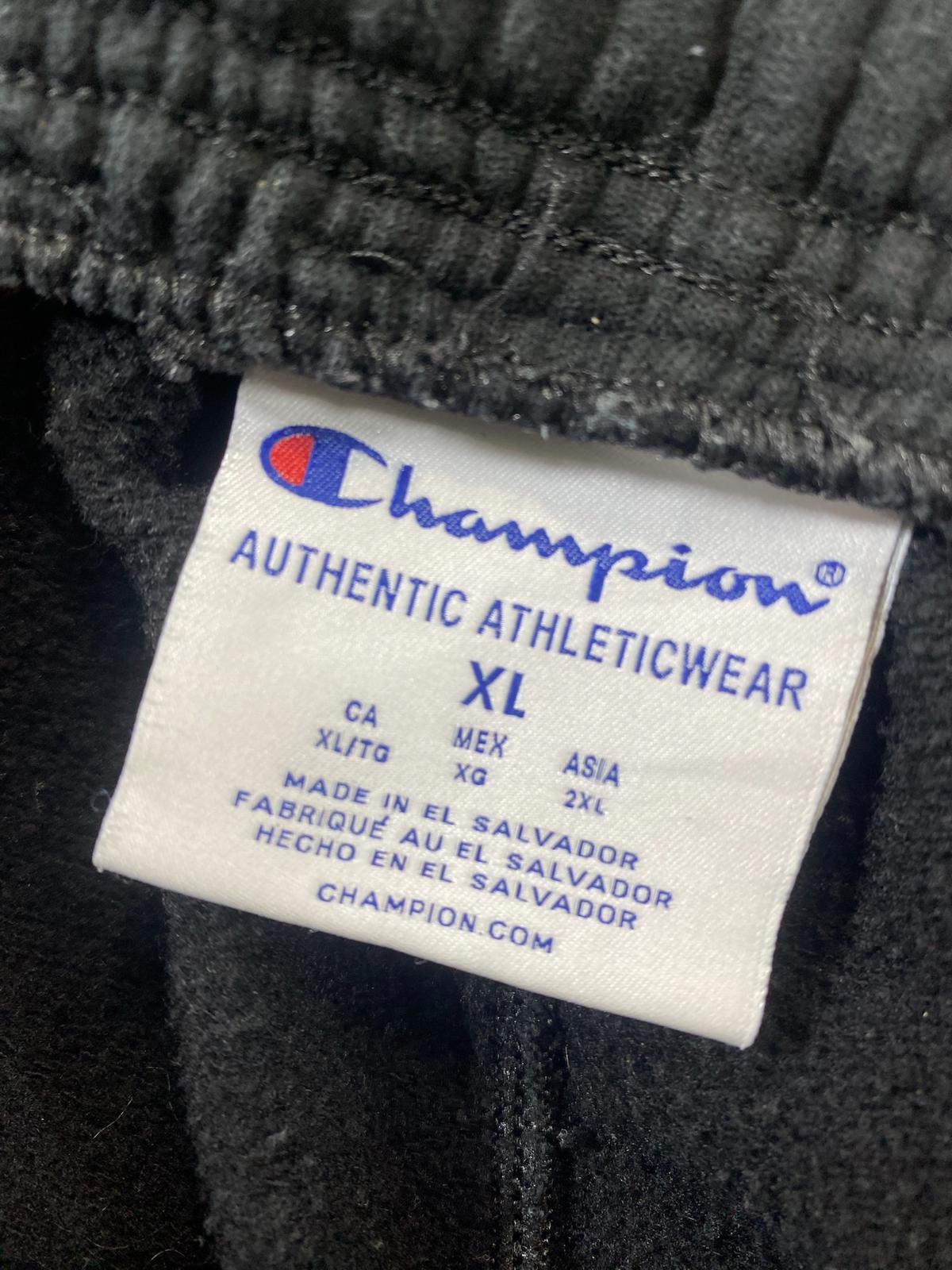 Champion Black Elastic Waist Sweatpants