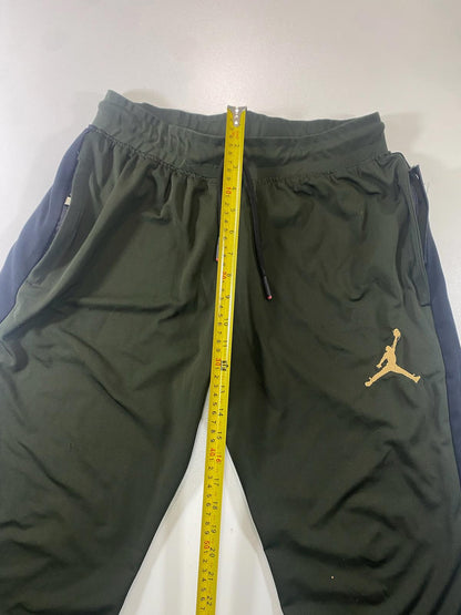 Jordan Men's Athletic Track Pants with Gold Logo XL
