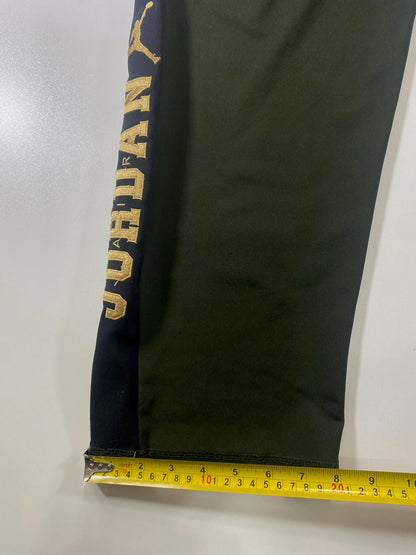 Jordan Men's Athletic Track Pants with Gold Logo XL