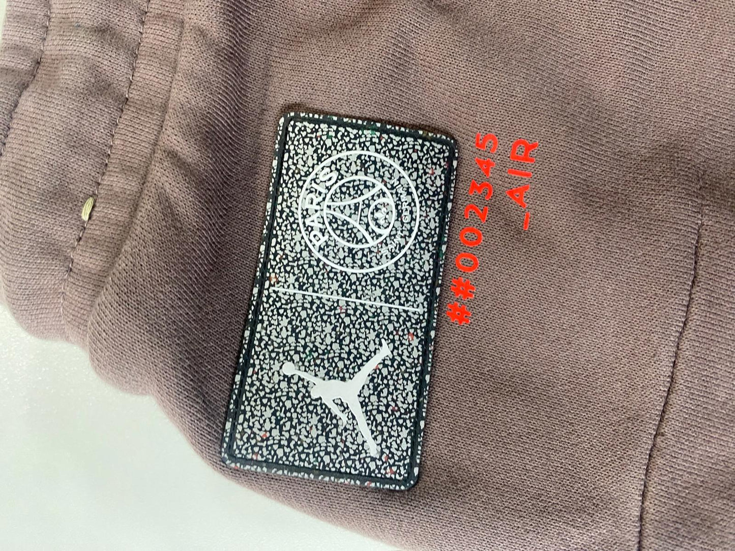 Jordan Paris Brown Jogger Sweatpants with Zippered Pockets M