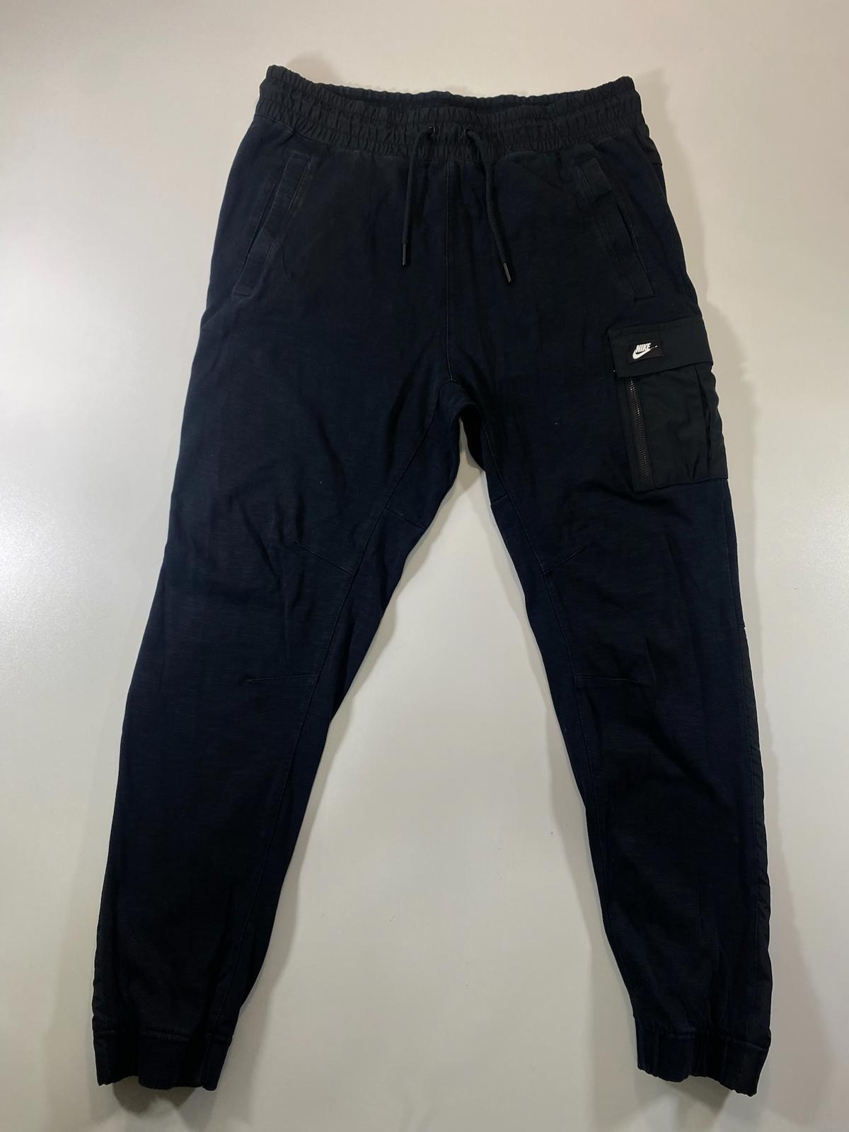 Nike Black Cargo Jogger Pants with Zipper Pocket