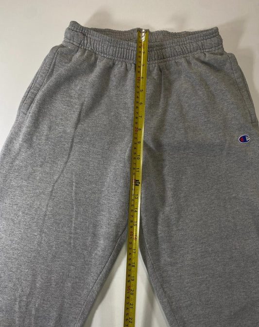 Champion Men's Grey Sweatpants with Elastic Waistband