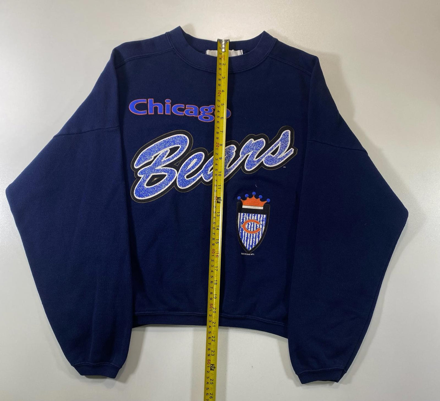 Chicago Bears Navy Blue Crewneck Sweatshirt XS