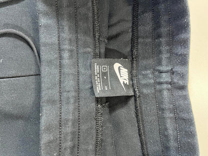 Nike Black Jogger Sweatpants with Reflective Zipper Pocket S