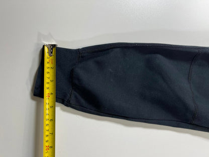 Nike Black Jogger Sweatpants with Reflective Zipper Pocket S