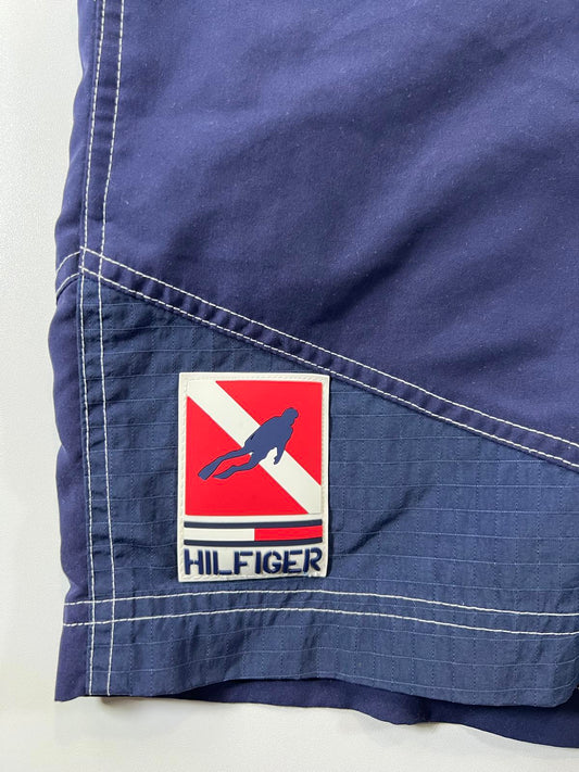 Tommy Hilfiger Men's Swim Shorts with Water Print Accent