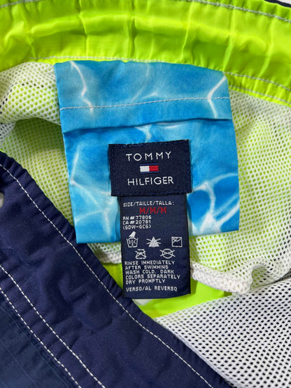 Tommy Hilfiger Men's Swim Shorts with Water Print Accent