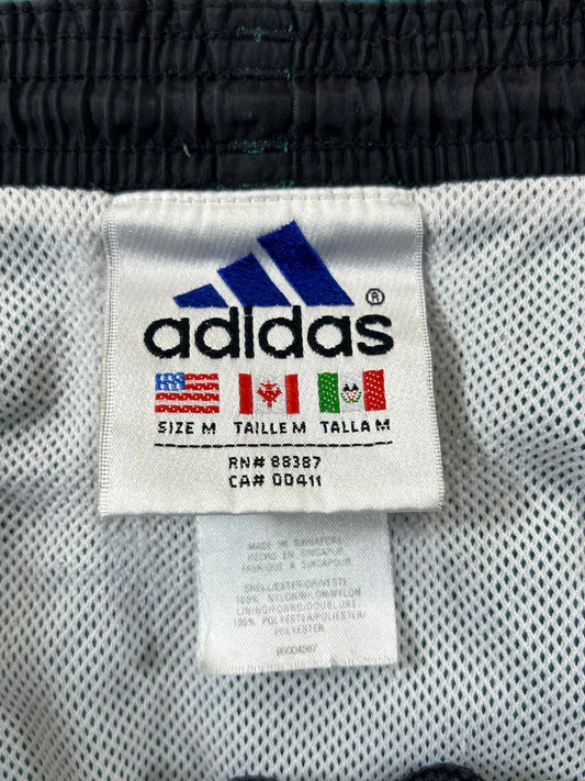 Vintage Adidas Men's Teal Athletic Shorts Size M