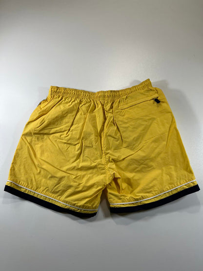 Nautica Yellow and Black Swim Shorts M