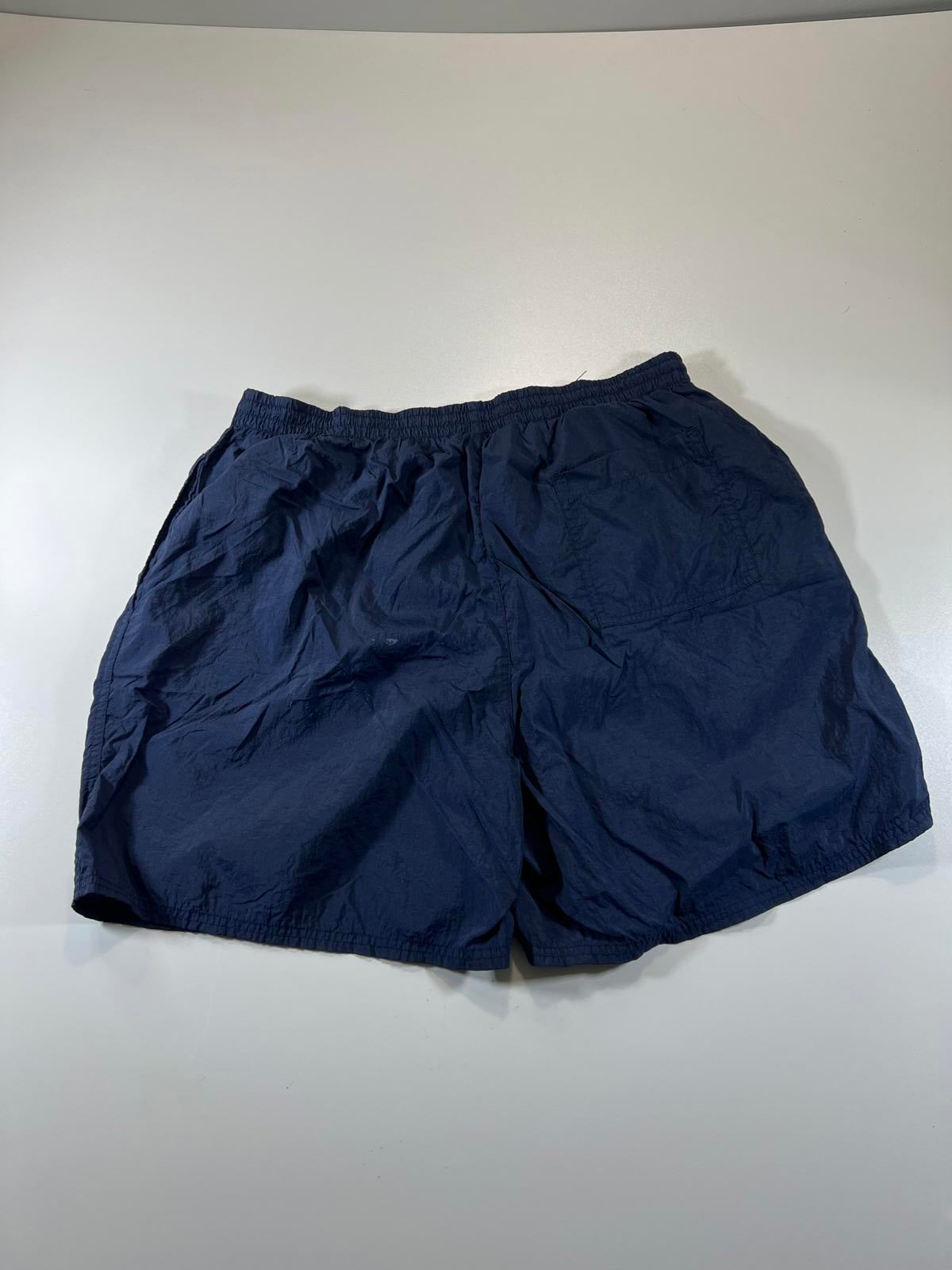 Vintage Reebok Men's Navy Blue Athletic Shorts XL