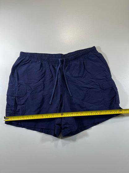 Vintage L.L. Bean Navy Blue Cargo Shorts XL