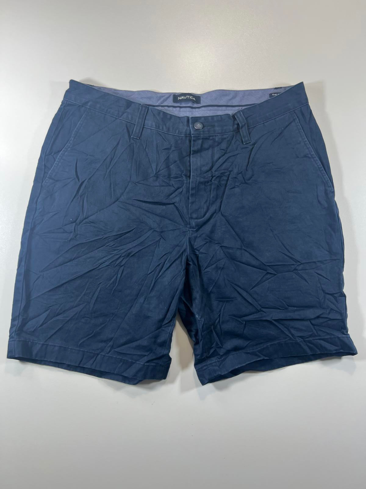 Nautica The Deck Short Men's Navy Blue Shorts Size 34W