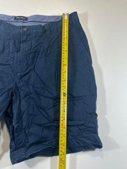Nautica The Deck Short Men's Navy Blue Shorts Size 34W