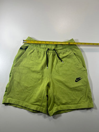 Nike Green Cotton Casual Shorts Size Small