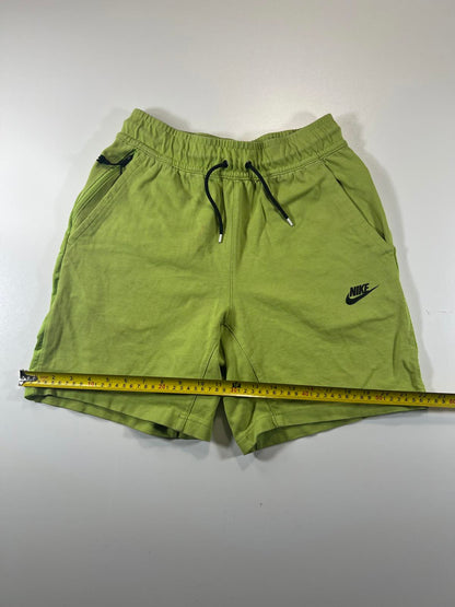 Nike Green Cotton Casual Shorts Size Small