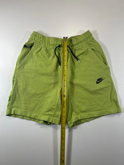 Nike Green Cotton Casual Shorts Size Small